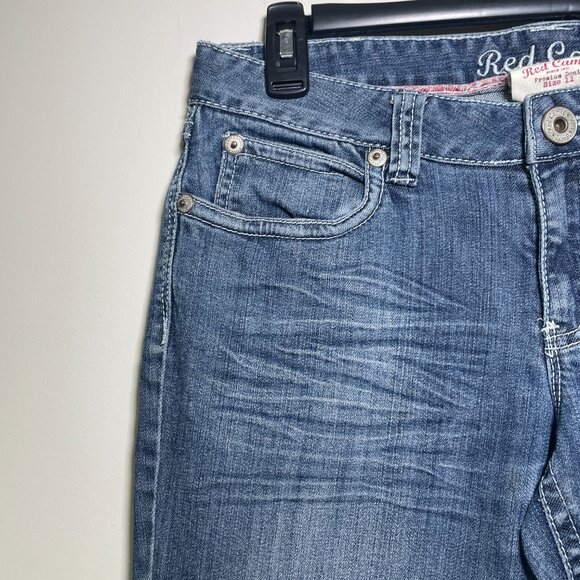 Junior Girls Red Camel Premium Denim Bootcut Jeans- Size 11 - Picture 2 of 12